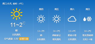 济南天气预报30天（山东天气预报 未来三天）