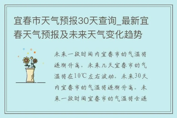 宜春天气预报15天查询（宜春天气预报查询30天）